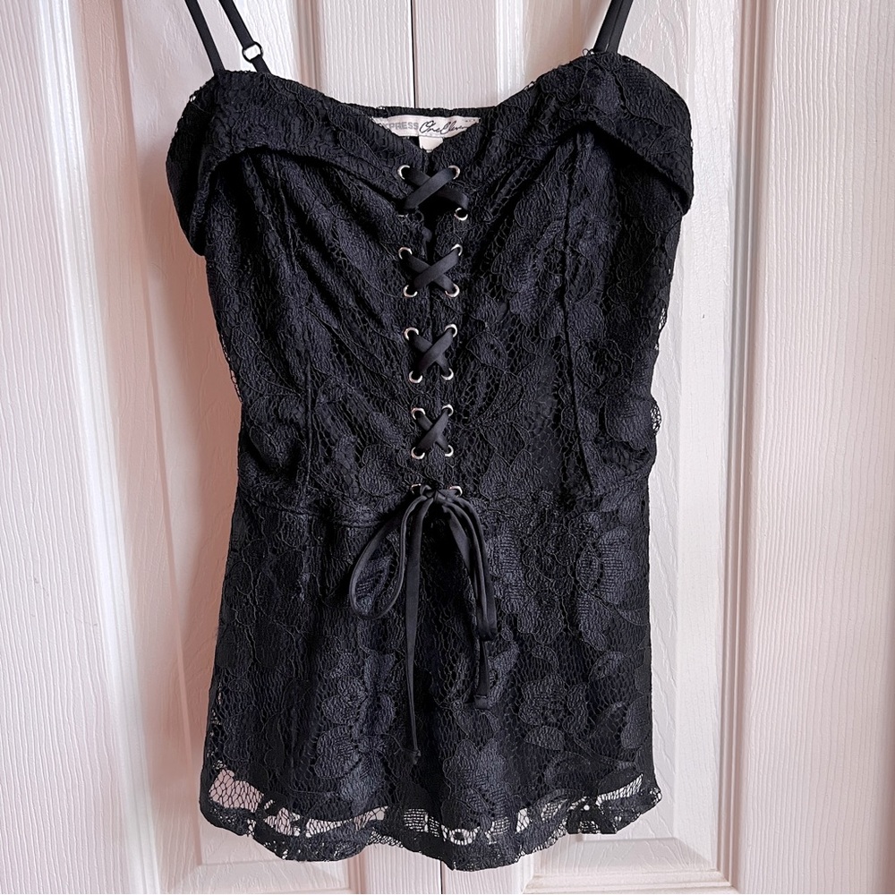 EXPRESS Lace Corset Tank
